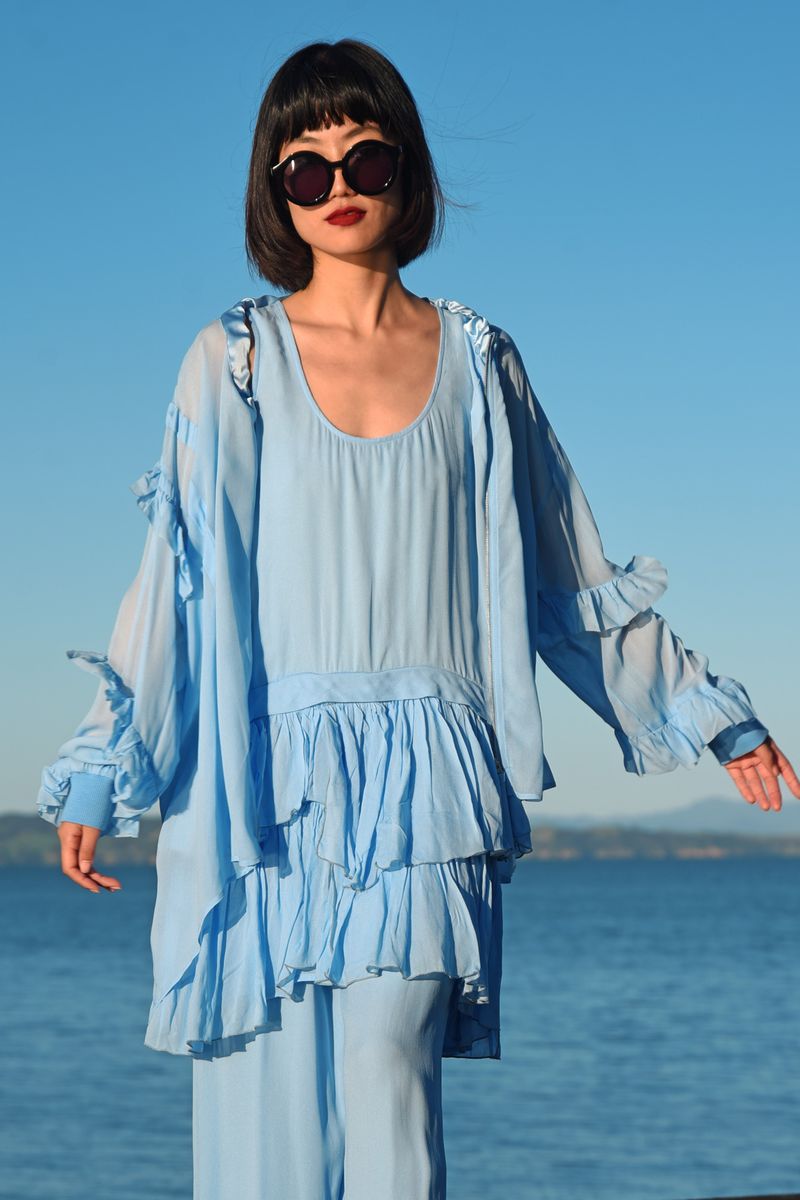 									LIGHT TOUCH JACKET
								, 			ESSENTIAL EDIT TOP
			