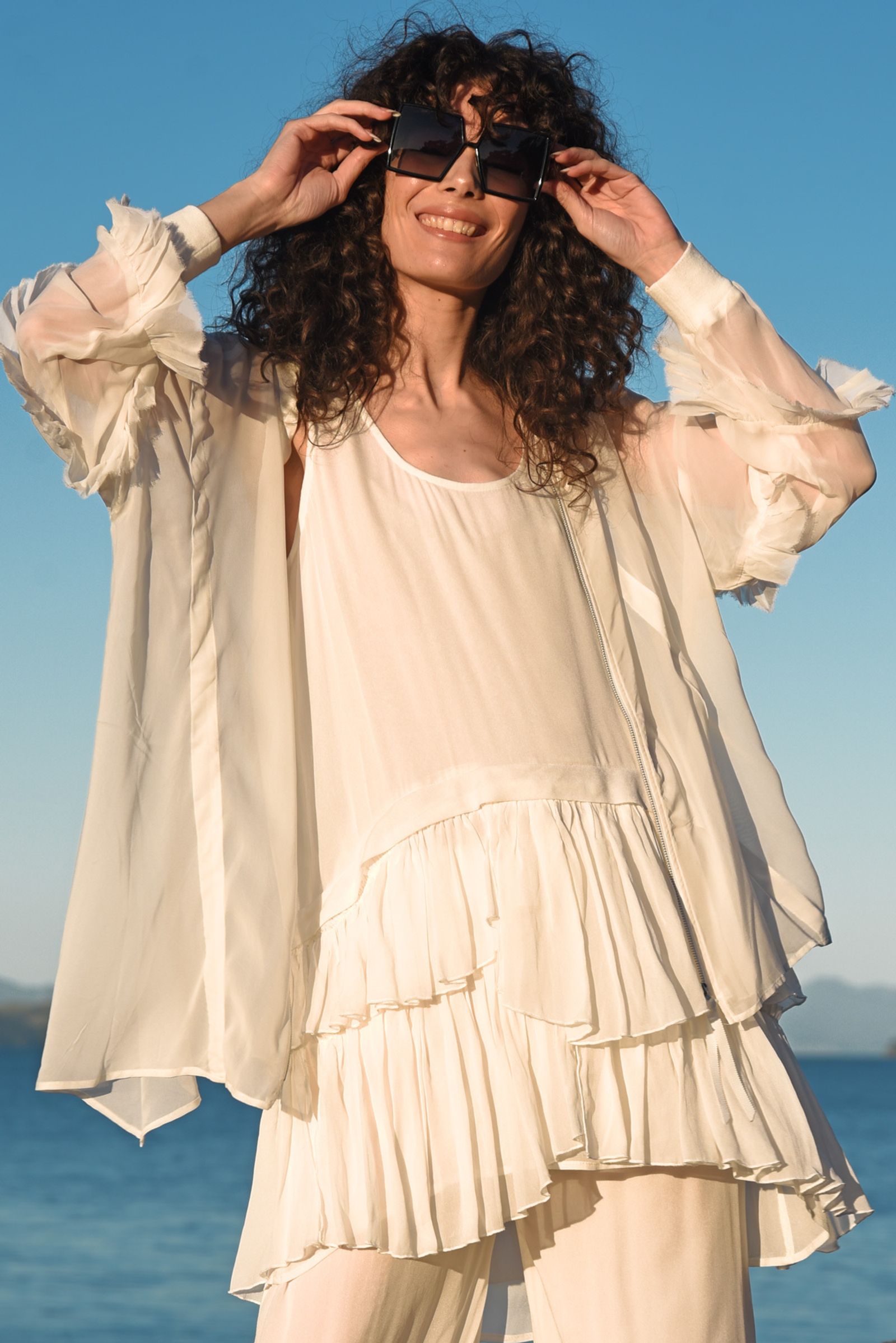 									LIGHT TOUCH JACKET
								, 			ESSENTIAL EDIT TOP
			