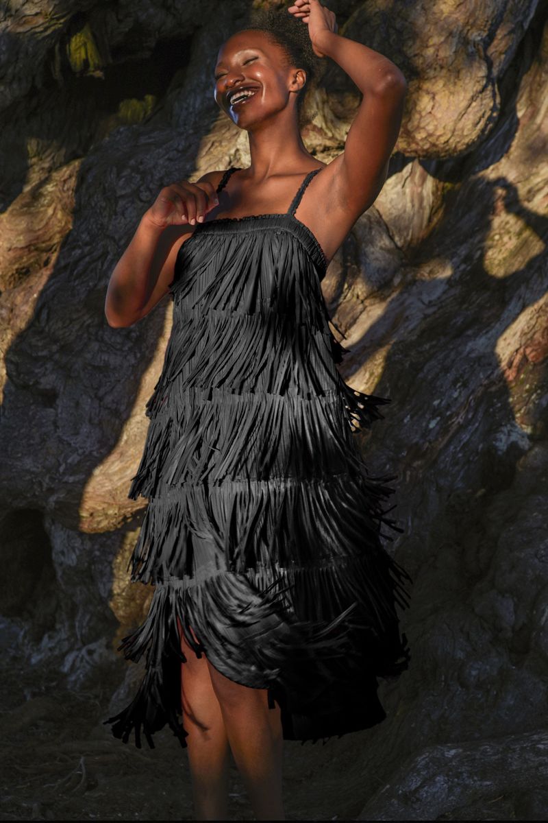 JUST FOR TASSELS DRESS