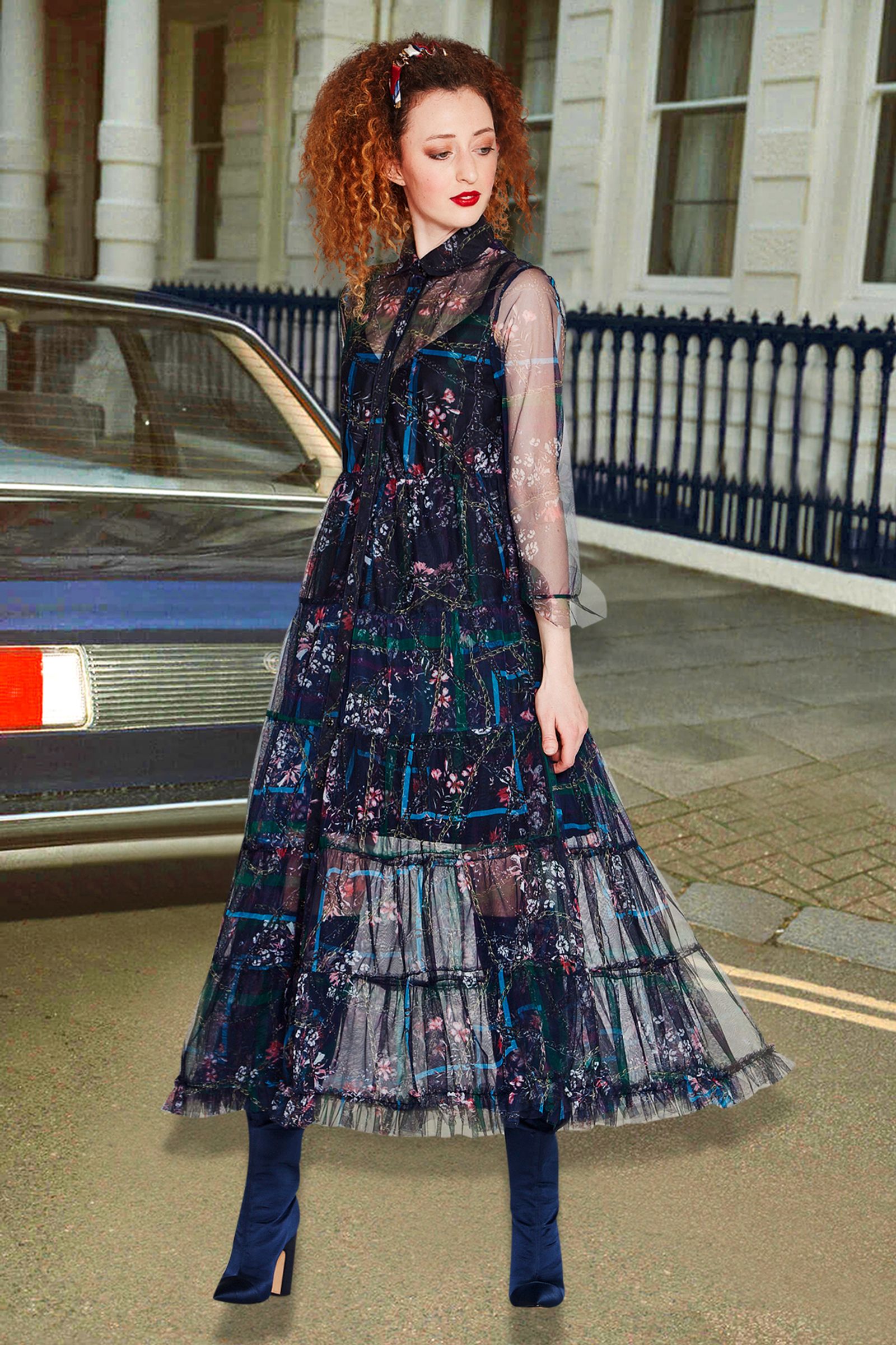 IN THE LONG DRESS