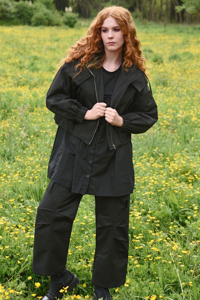									OFF DUTY JACKET
								, 			FOUND OBJECTS PANT
			