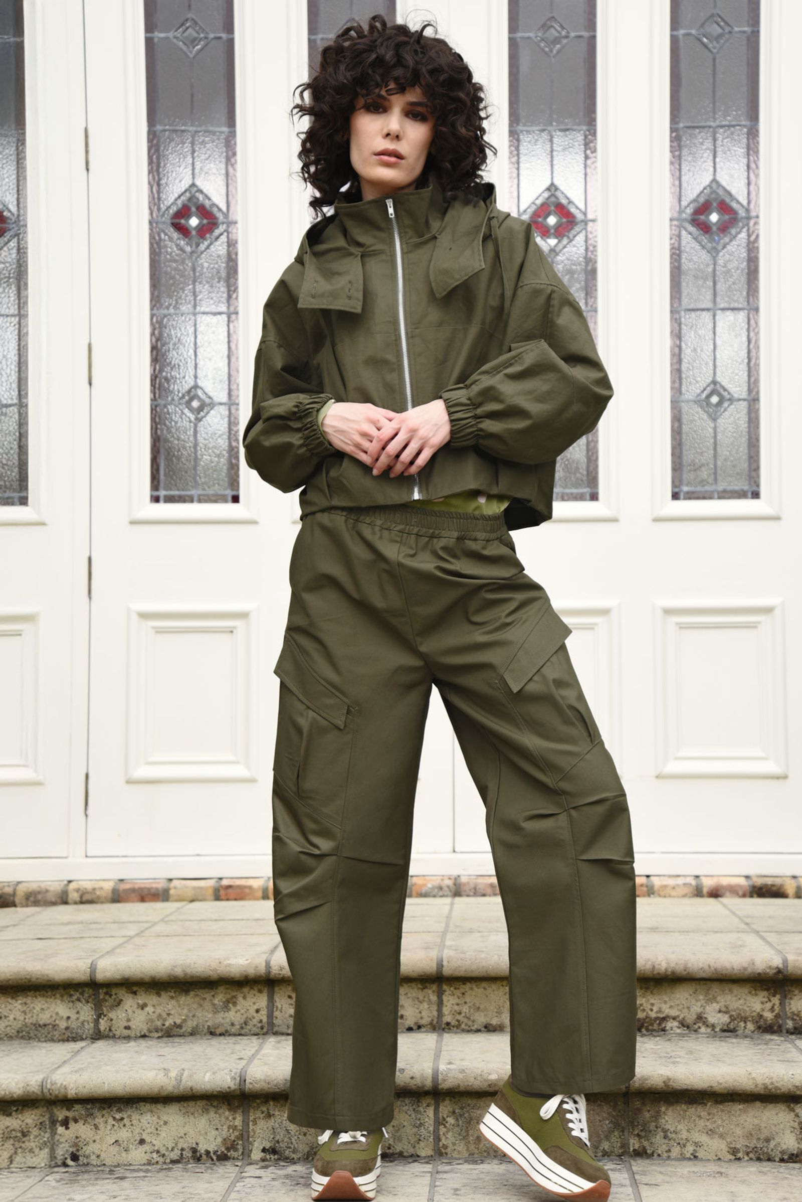 									OFF DUTY JACKET
								, 			FOUND OBJECTS PANT
			