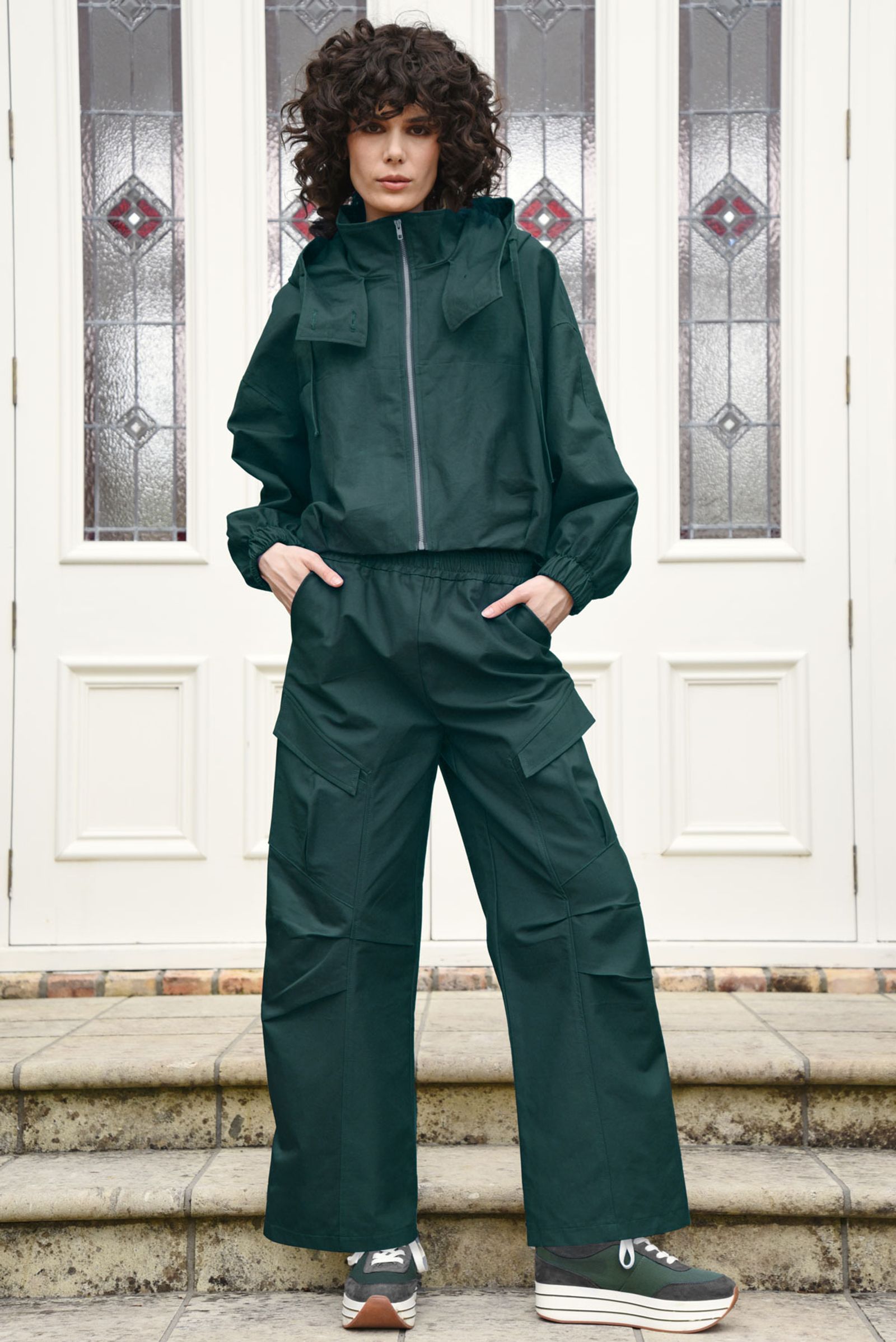									OFF DUTY JACKET
								, 			FOUND OBJECTS PANT
			