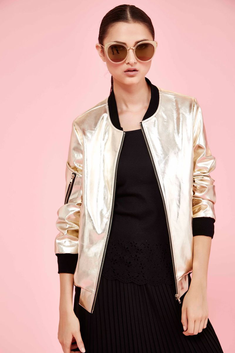 MIXED METAL SUNGLASSES
								, 			DA BOMB JACKET