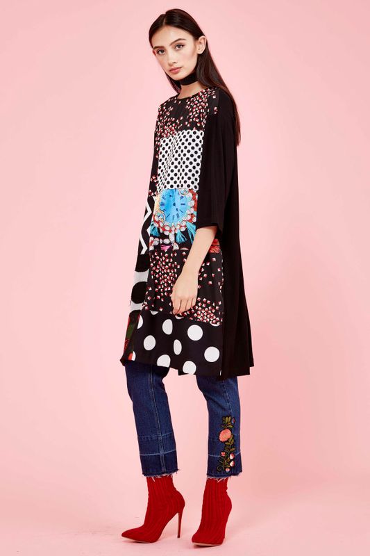 EYE LOVE YOU DRESS
								, 			FLOWER POWER JEAN