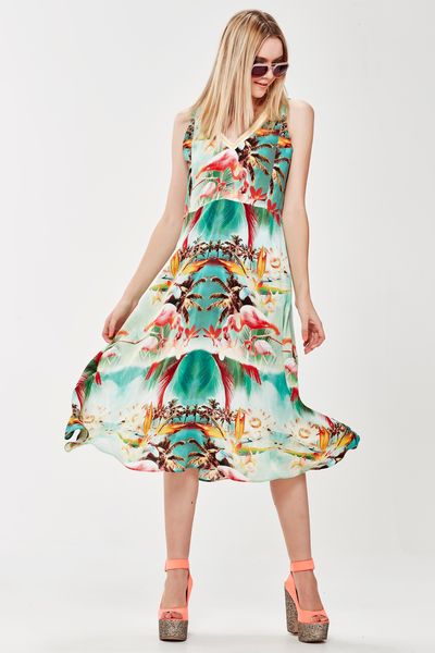 SAN FLAMINGO DRESS