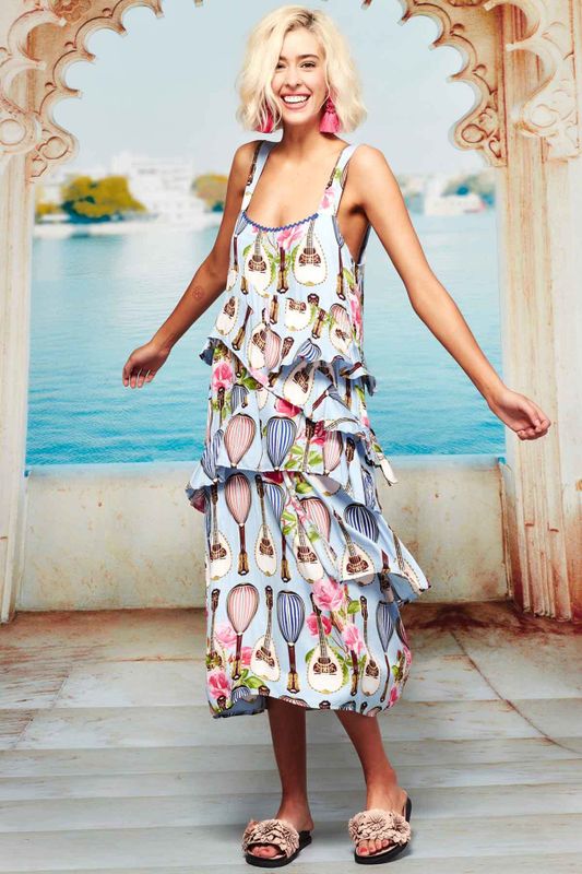 ACCIDENTS FRILL HAPPEN DRESS