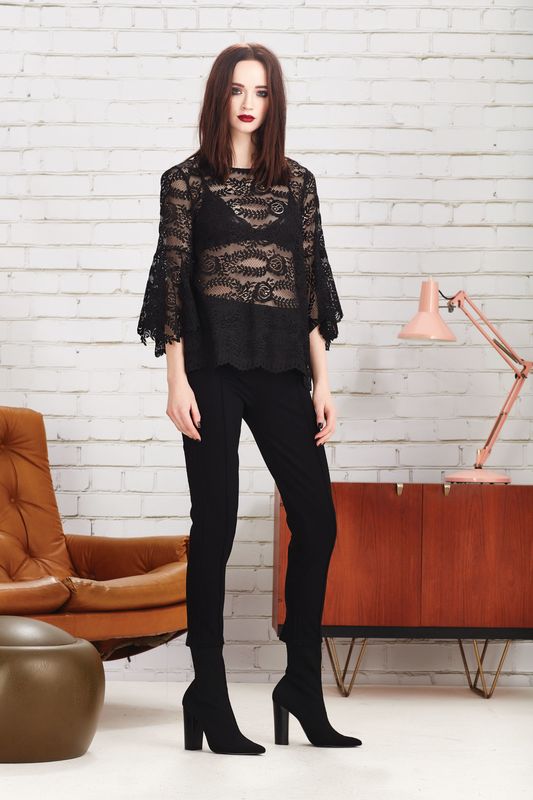 SLEEVE ME ALONE TOP
								, 			LEGS ELEVEN TROUSER