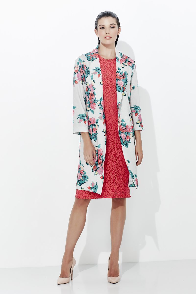 STAR DUSTER COAT
								, 			IN THE RUCHE DRESS