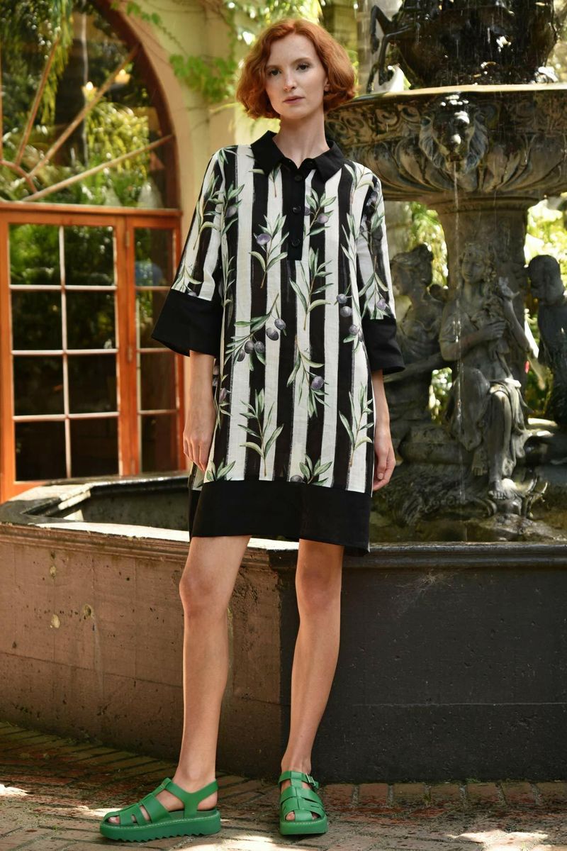STRIPE WHEN IT'S HOT DRESS