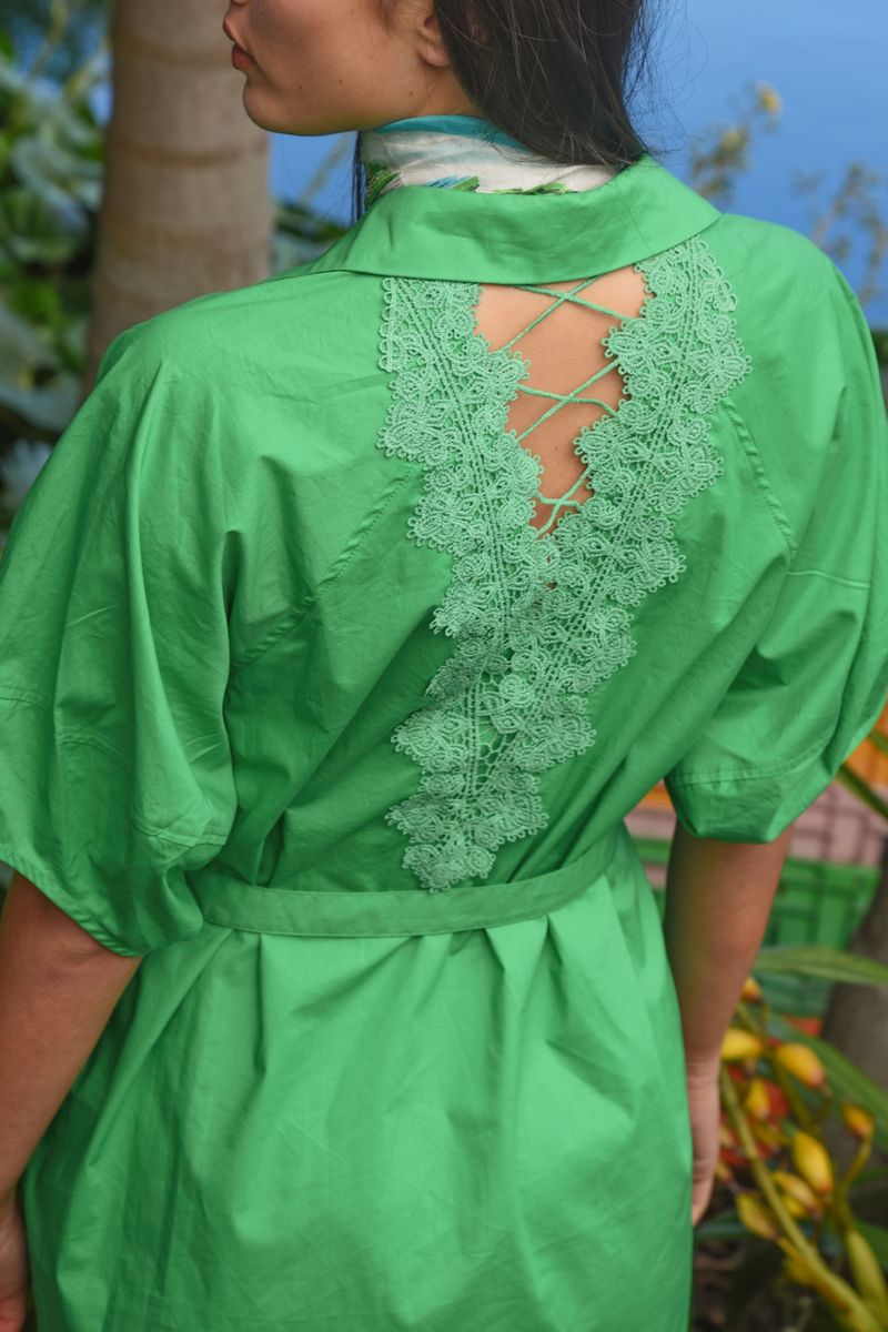 									LACE TO THE BACK DRESS
			