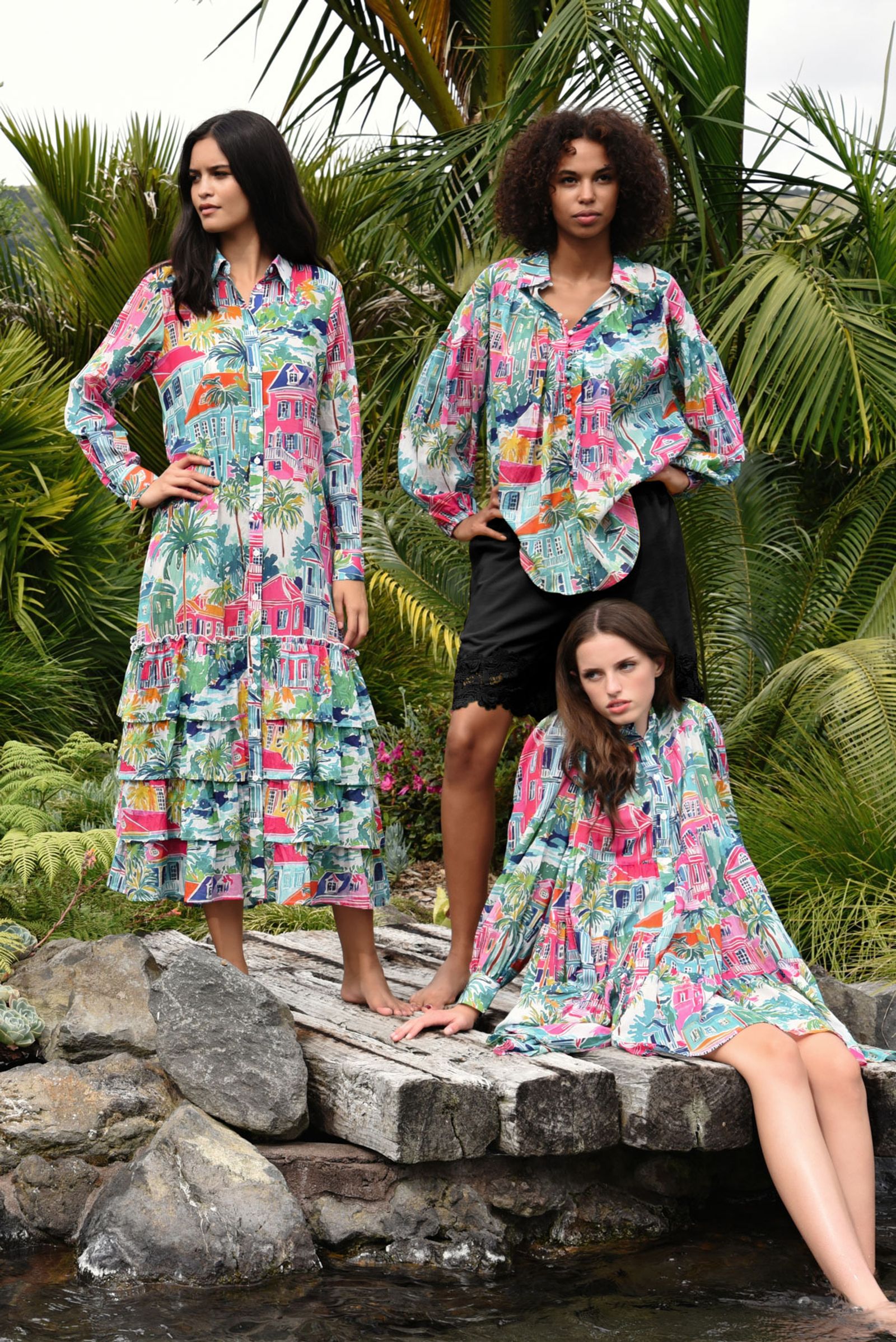 									FRILL-ER INSTINCT DRESS
								, 			TIER-RIFIC DRESS
								, 			BELLE OF THE BILLOW TOP
			