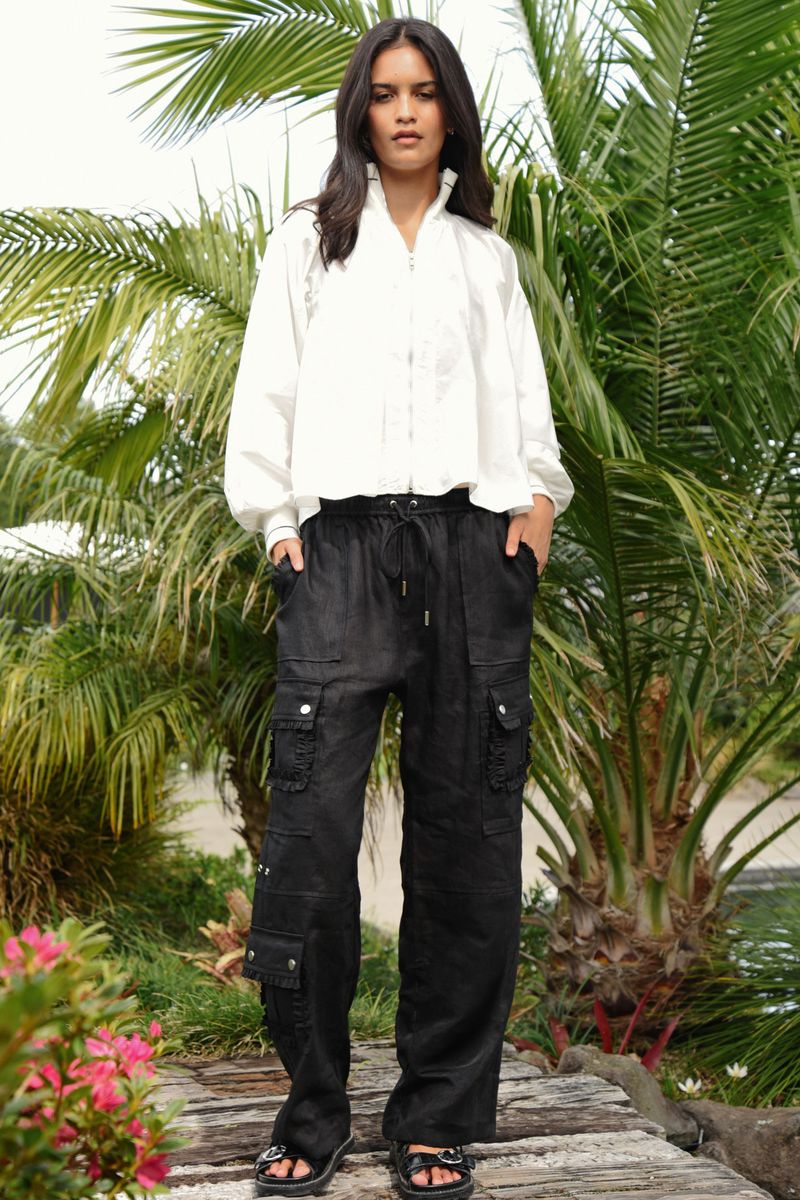 									ZIP-LINER JACKET
								, 			LINEN ON THE EDGE TROUSER
			