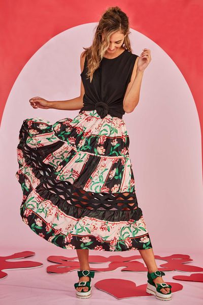 SWING-LET ALONG TOP
								, 			YOU'RE MY BEST BUD SKIRT