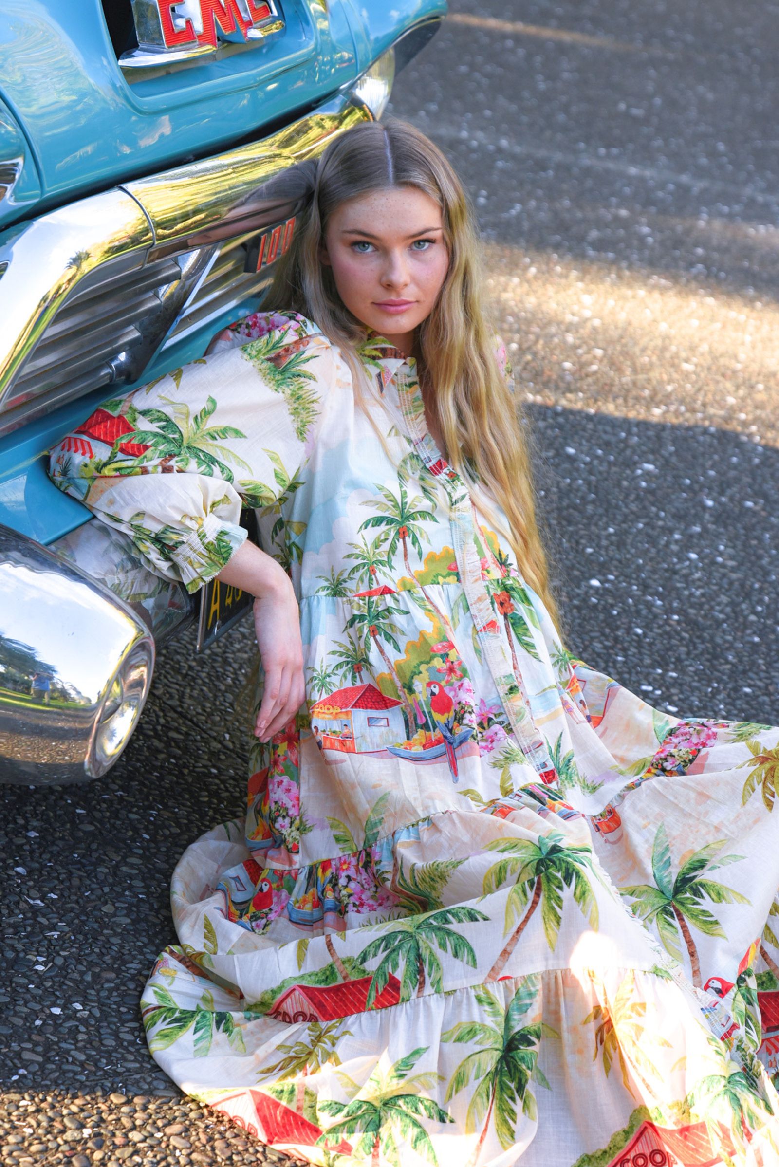 PICOT-A-BOO DRESS