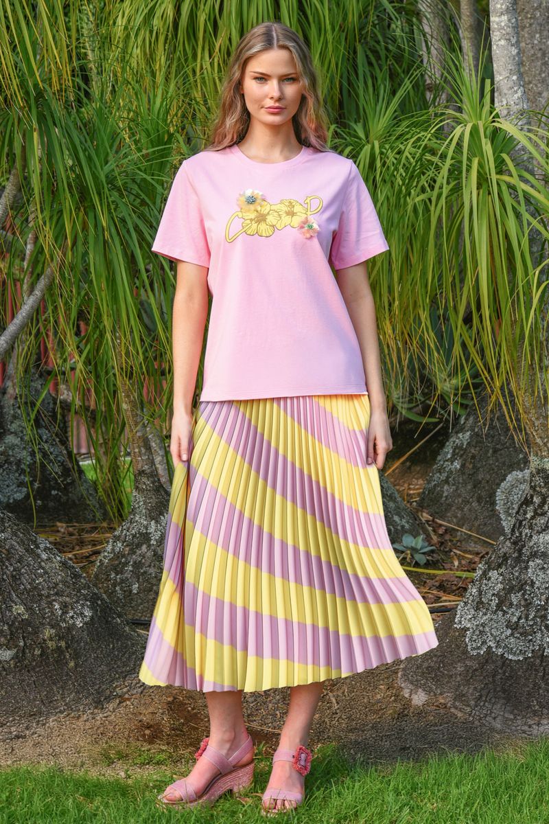 PLEAT & REPEAT SKIRT
