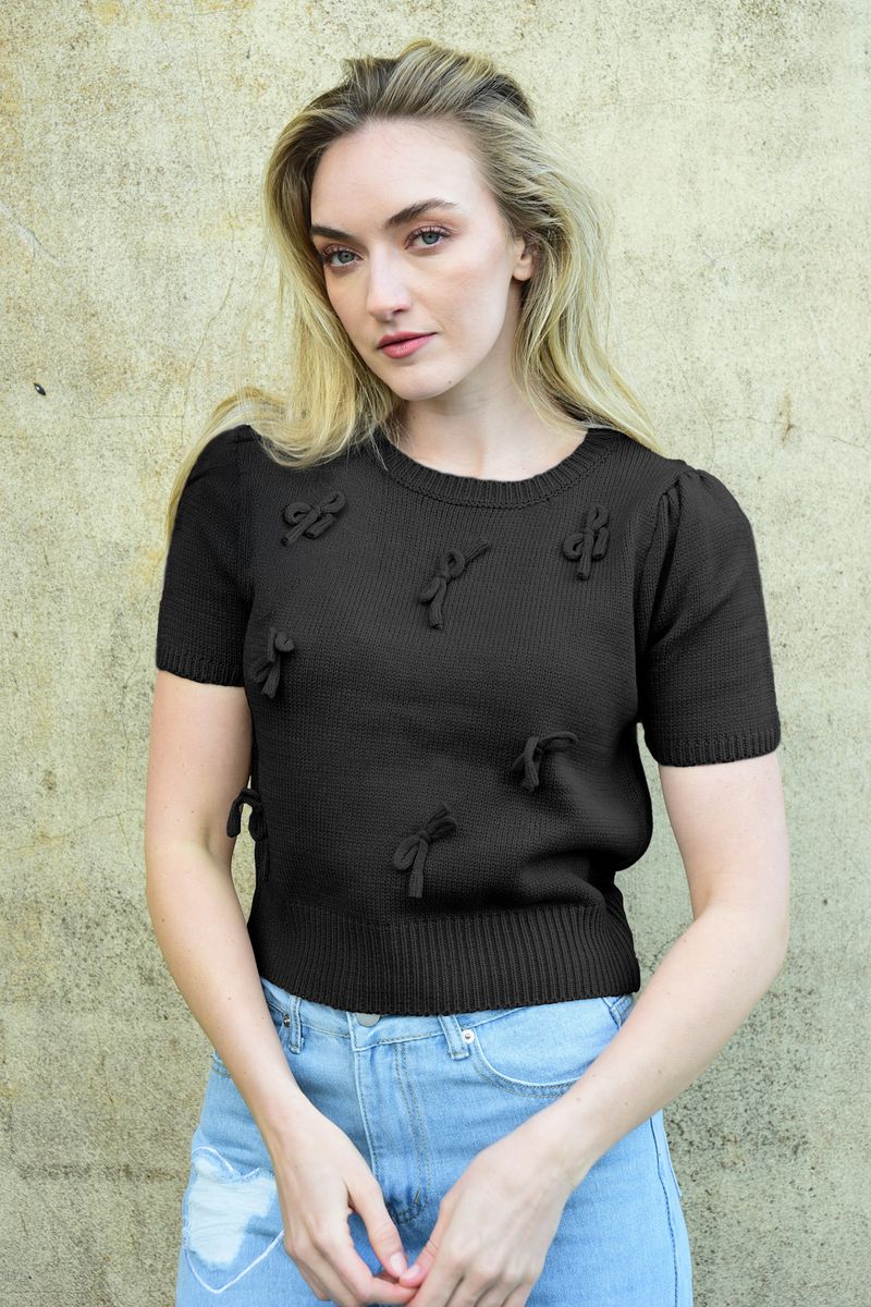 BOW-DELICIOUS TOP