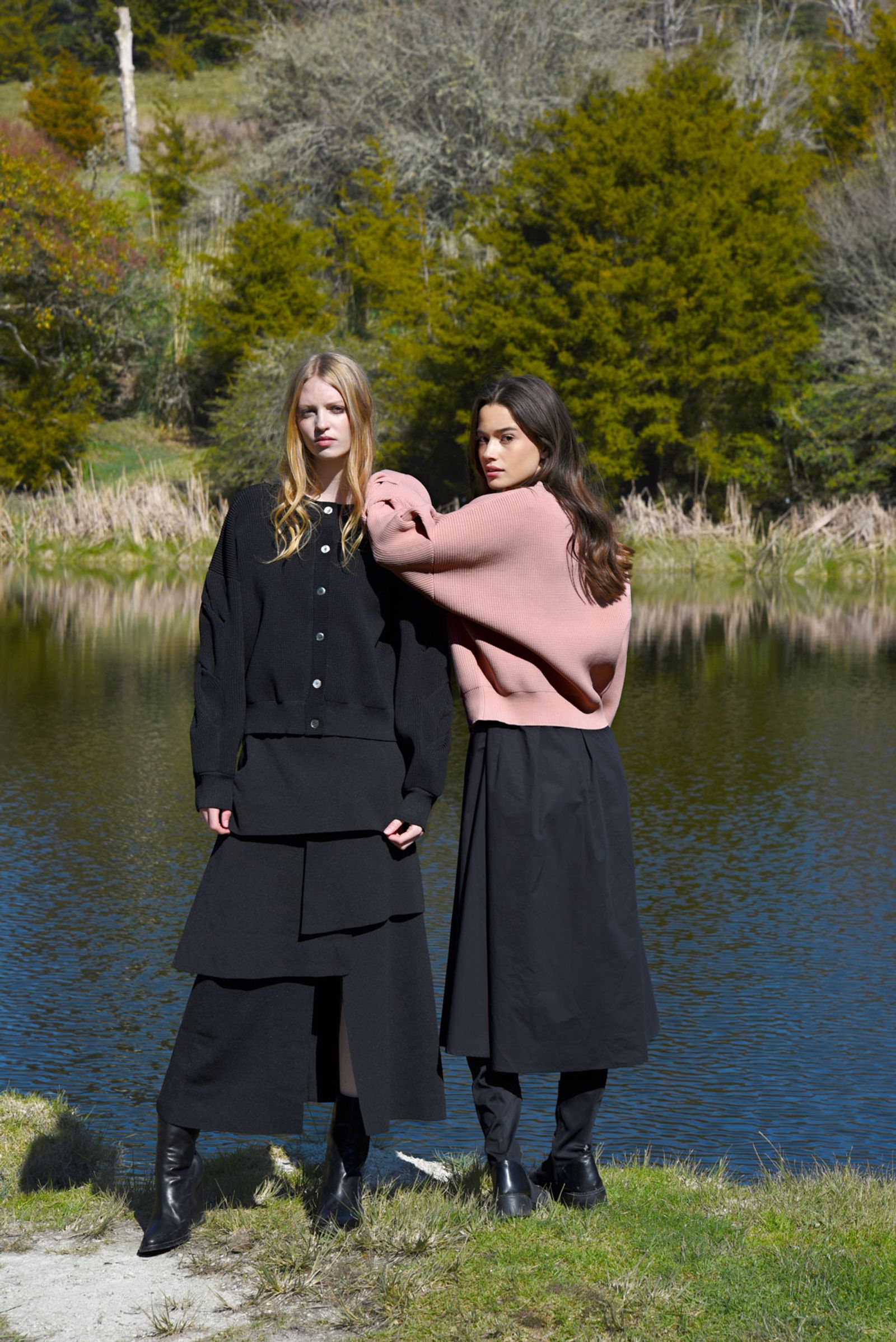 									TWIST & SHOUT CARDIGAN
								, 			LAYERS OF LOVE SKIRT
			