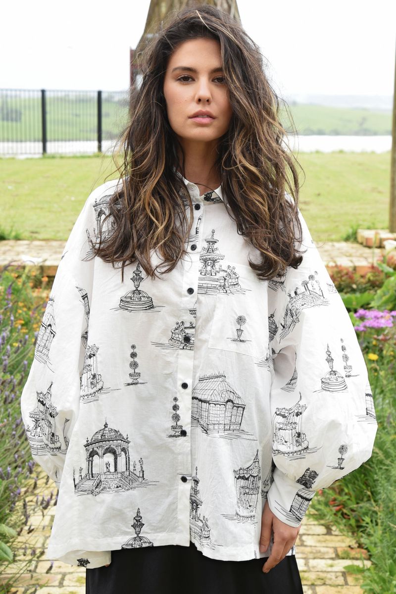									LOOSE & LUXE SHIRT
			