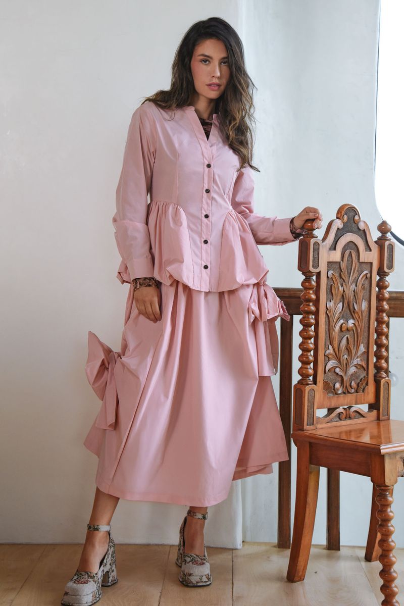 									PEPLUM PLAY TOP
								, 			GO BIG OR BOW HOME SKIRT
			
