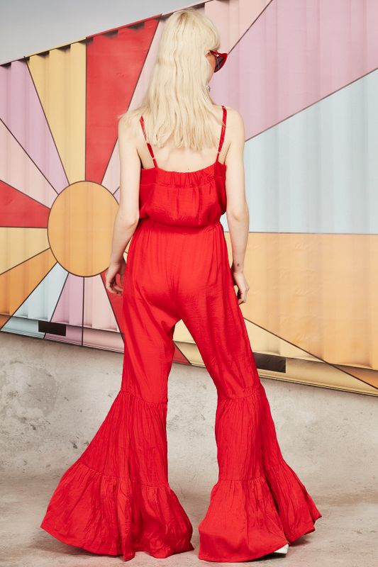 LOVE A-FLARE JUMPSUIT