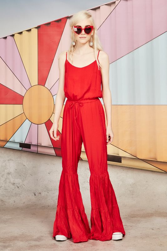LOVE A-FLARE JUMPSUIT