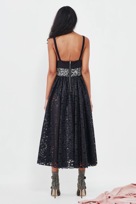LACE KELLY DRESS