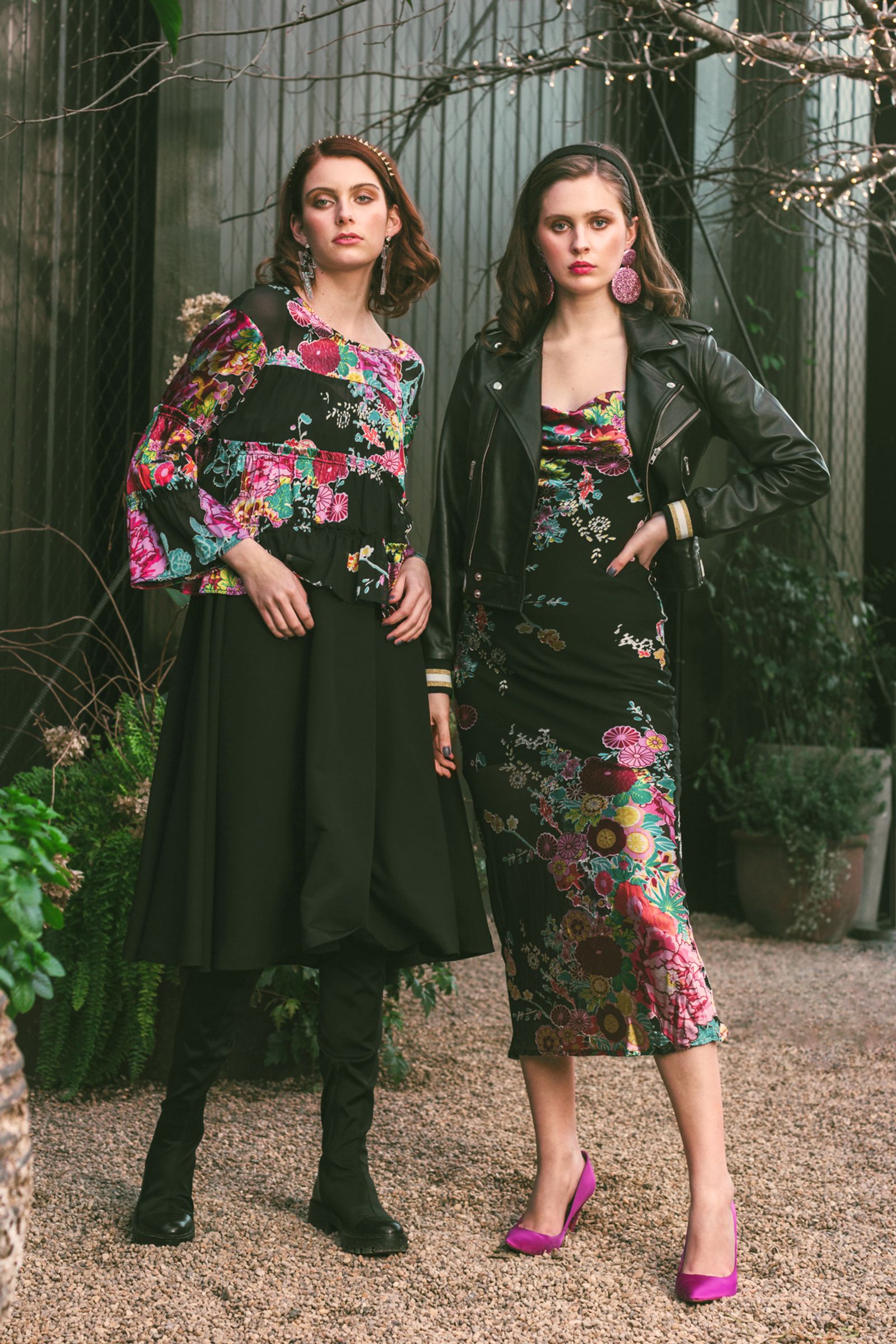 SAY YOU'LL BE TIER TOP
								, 			BIKER BOSS JACKET
								, 			DAYS GONE BIAS DRESS