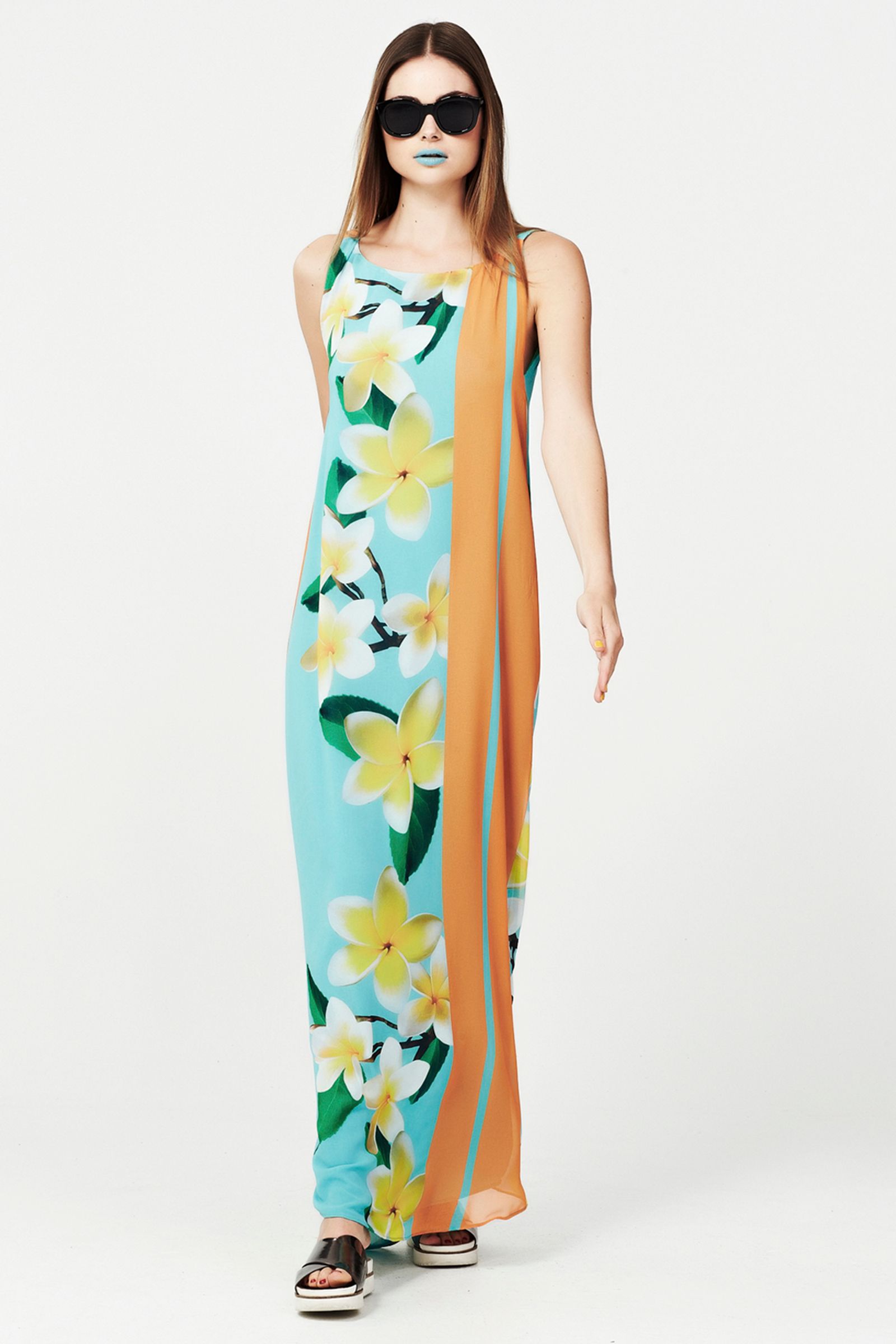 FULL OF FRANGIPANI 'FLOAT MY BOAT' DRESS