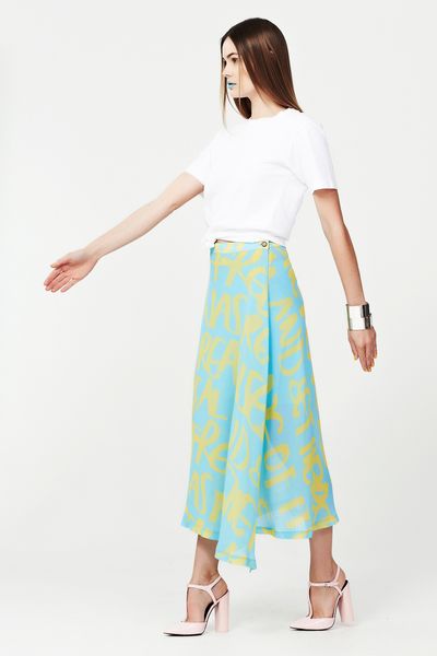 THE WRITING IS ON THE WALL 'HULA GIRL' SKIRT