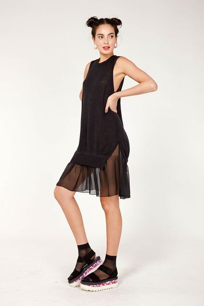 IN THE LOOP 'RISE & FALL' DRESS