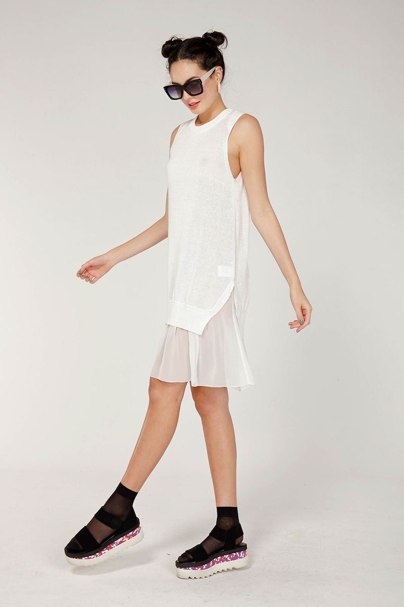 IN THE LOOP 'RISE & FALL' DRESS