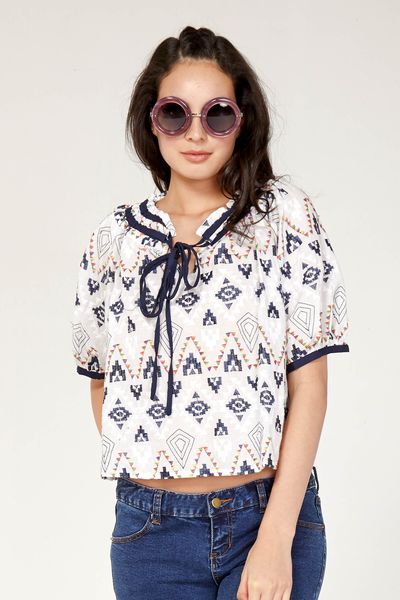 STITCH PERFECT 'FLOAT MY BOAT' TOP