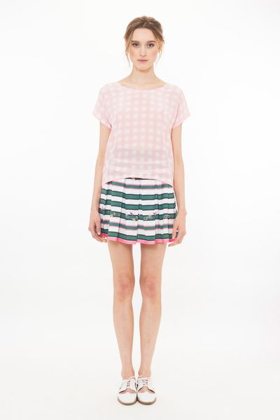 Check Yourself 'Gia' top
								, 			Insectistripe 'Raid' skirt