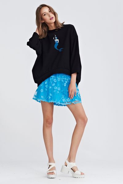 THE LITTLE MERMAID 'BAD GAL ARIEL' TOP
								, 			8 SYMBOL RULES 'SKIRT STEAK' SKIRT