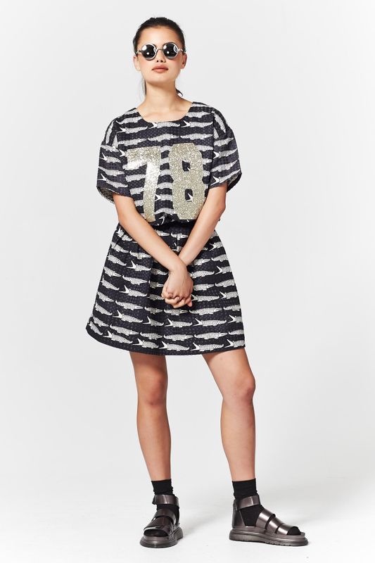 CROCODILE ROCK 'CROCKY ROAD' TOP
								, 			CROCODILE ROCK 'WHAT THE CROC' SKIRT