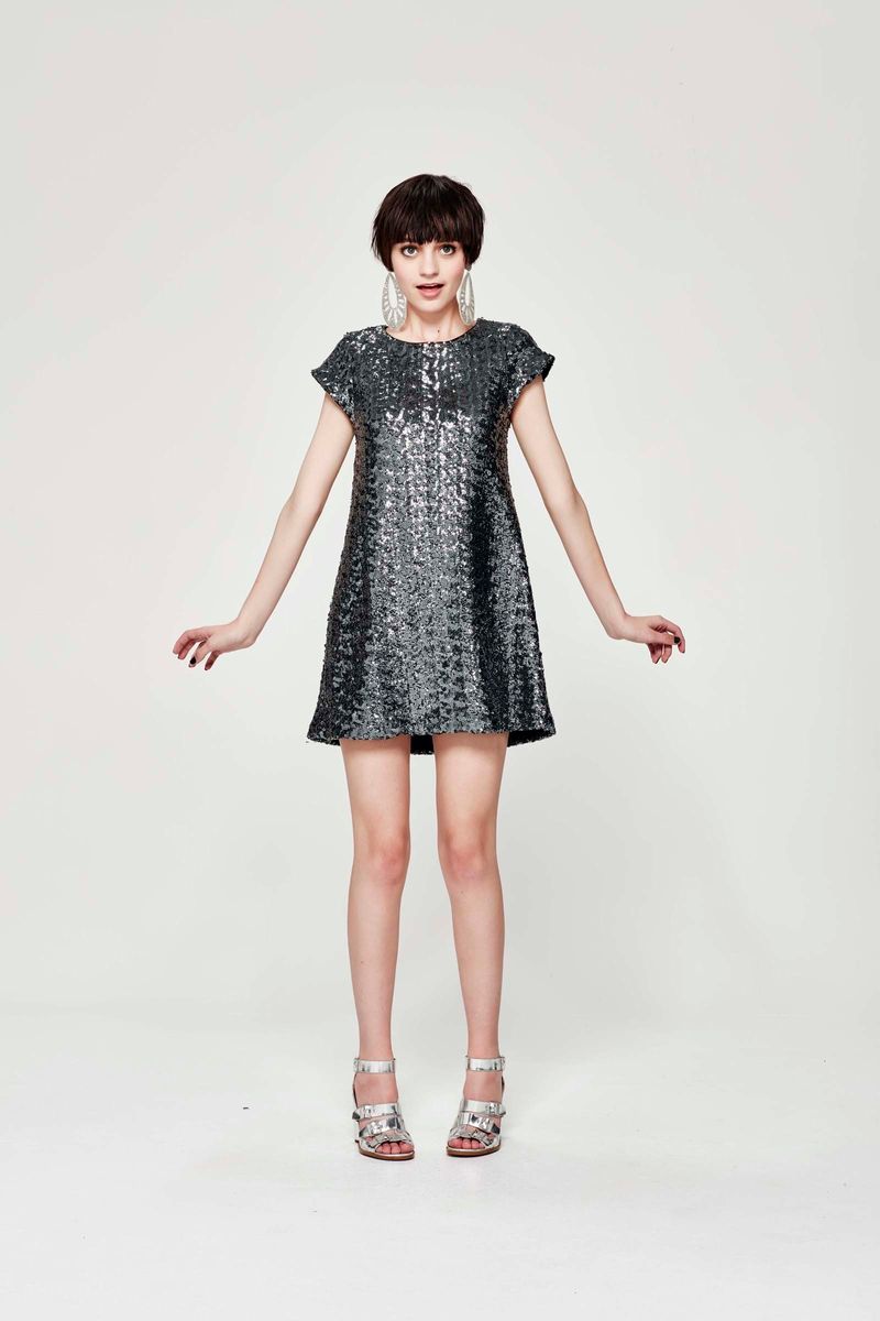 GLITTERATI 'BLING RING' DRESS