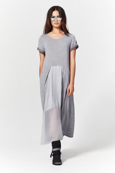 CO-COTTON 'THE GREY GATSBY' DRESS