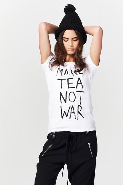 TEE TOTAL 'MAKE TEE NOT WAR' TSHIRT