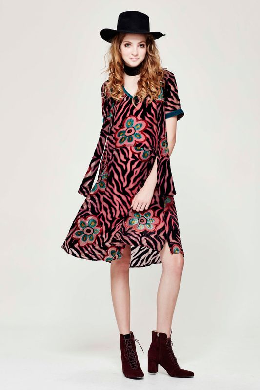 GROOVY BABY 'AUSTIN FLOWERS' DRESS