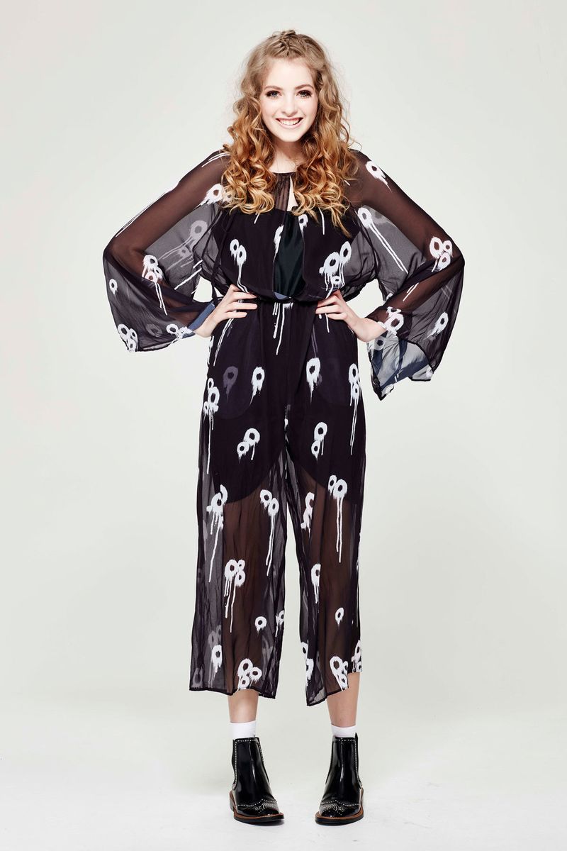 SPOTS DON'T LIE 'ISN'T SHE SPOTTY' JUMPSUIT