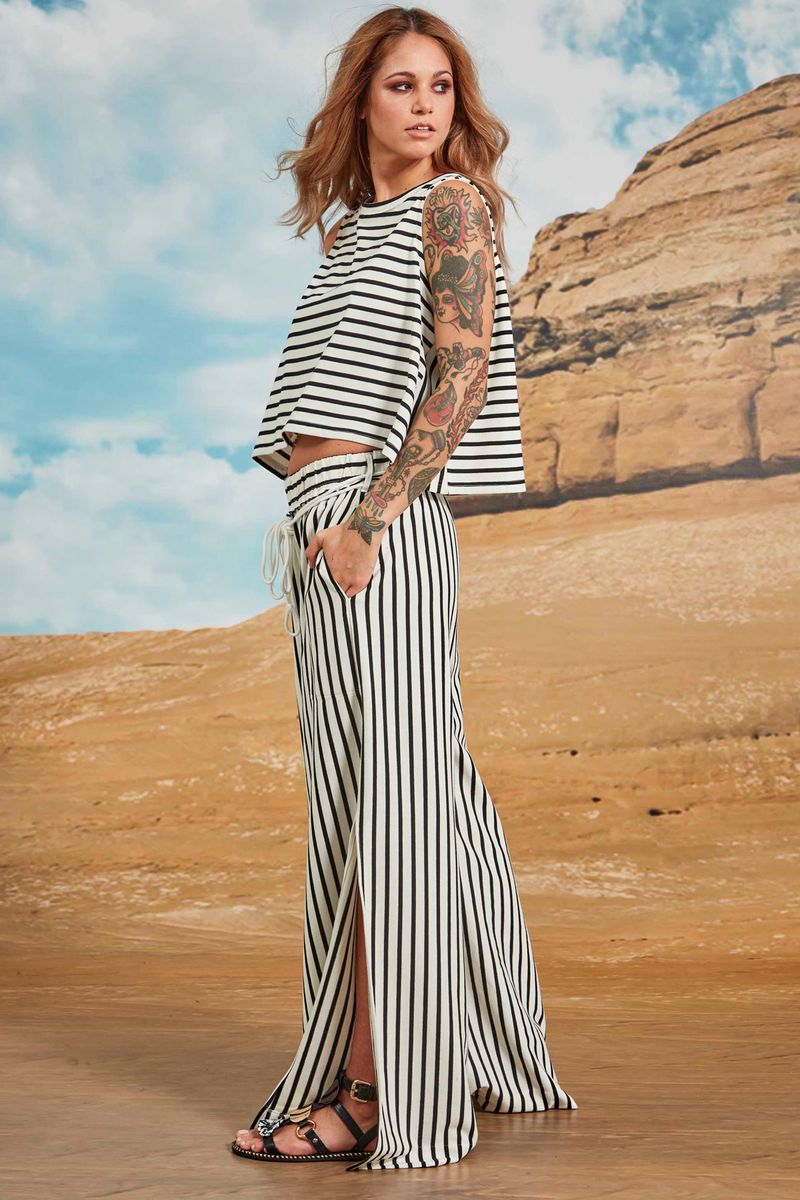 NAUTI BUT NICE TOP
								, 			SEA LEGS TROUSERS