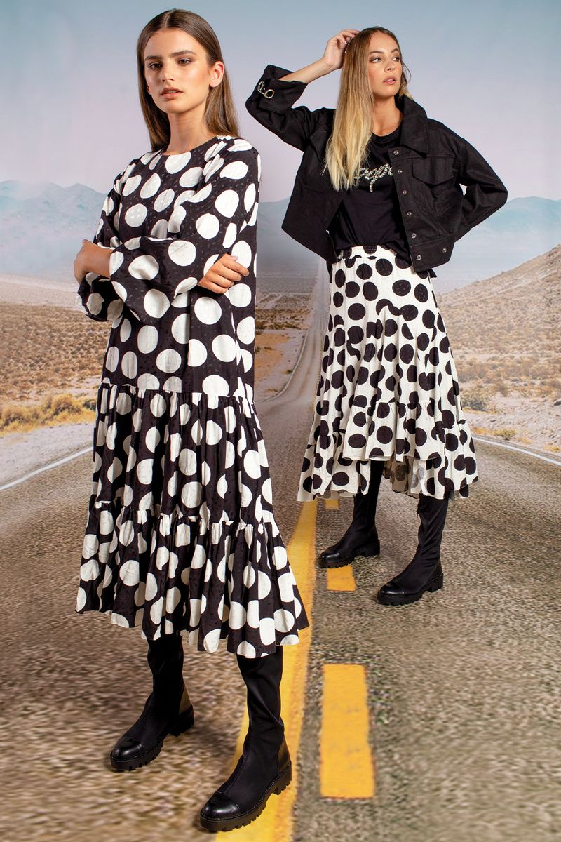 SEEING SPOTS DRESS