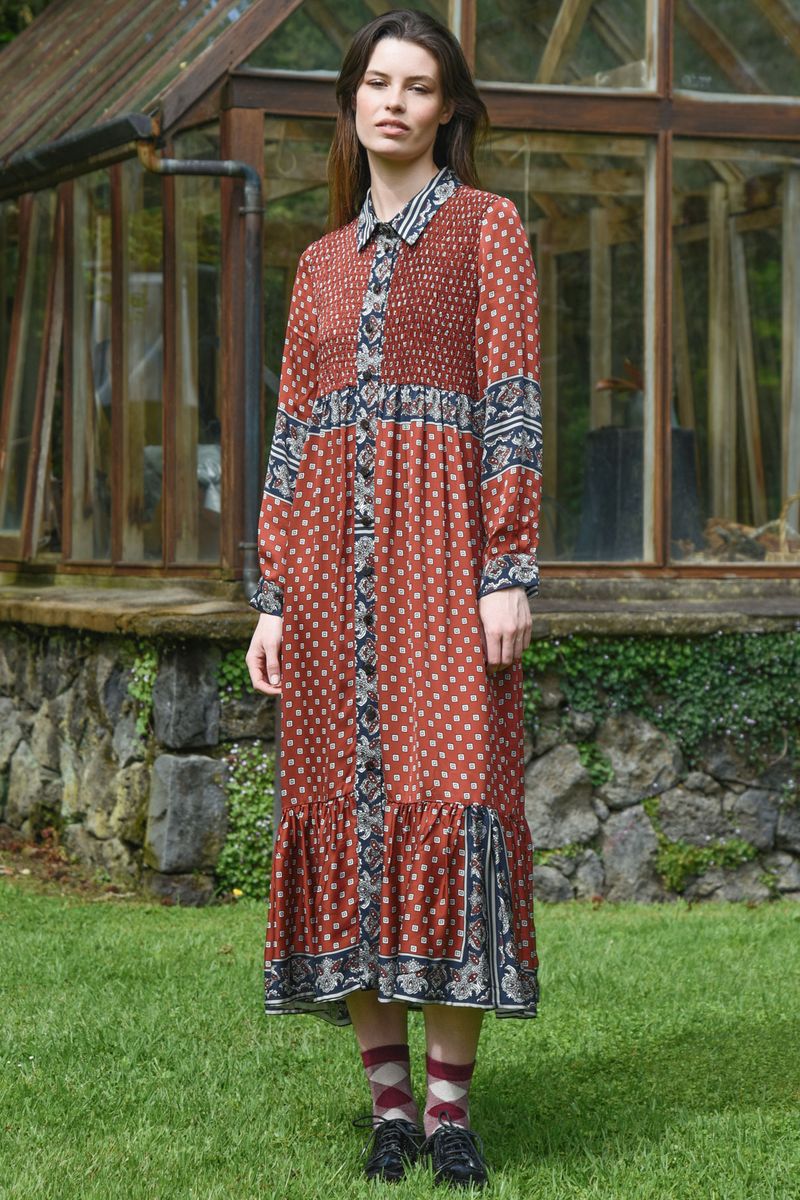 									SHIRRING ME SOFTLY DRESS
			