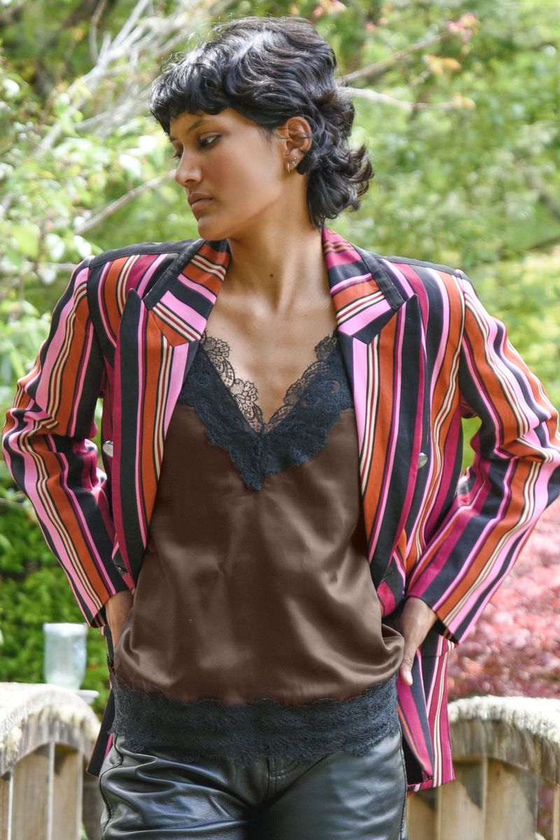 									TREBLE LACE TOP
			