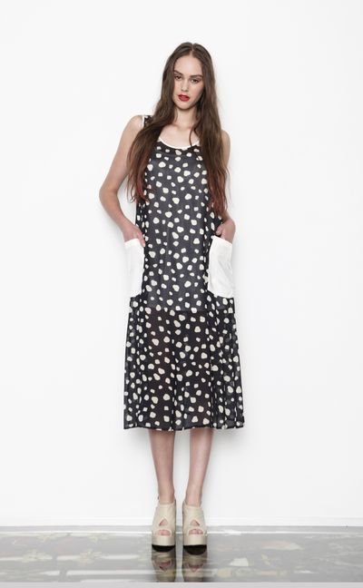 Beauty Spot 'Ink Spot' dress