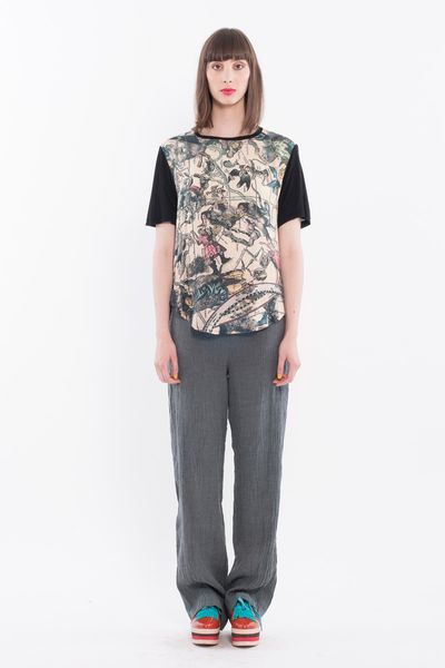 Zodiac Map 'Star Crossed Lovers' top
								, 			Sambucca 'Lean on Me' pant