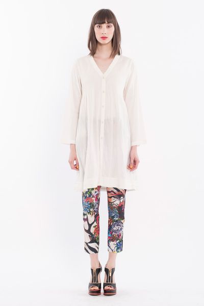 Artisan 'Clean Palette' tunic
								, 			Animae 'Slim Chance' pant