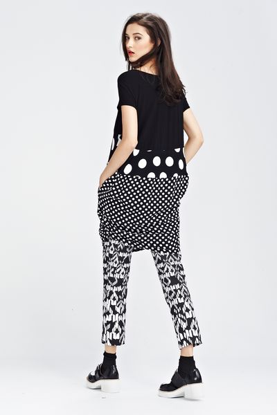 DARK SIDE OF THE MOON 'BUBBLE WHAMMY' DRESS
								, 			TRIBE AND PREJUDICE 'ROUND-A-BOUT' PANT