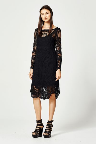 ALL ABOUT THAT LACE 'STATE OF LACE' DRESS